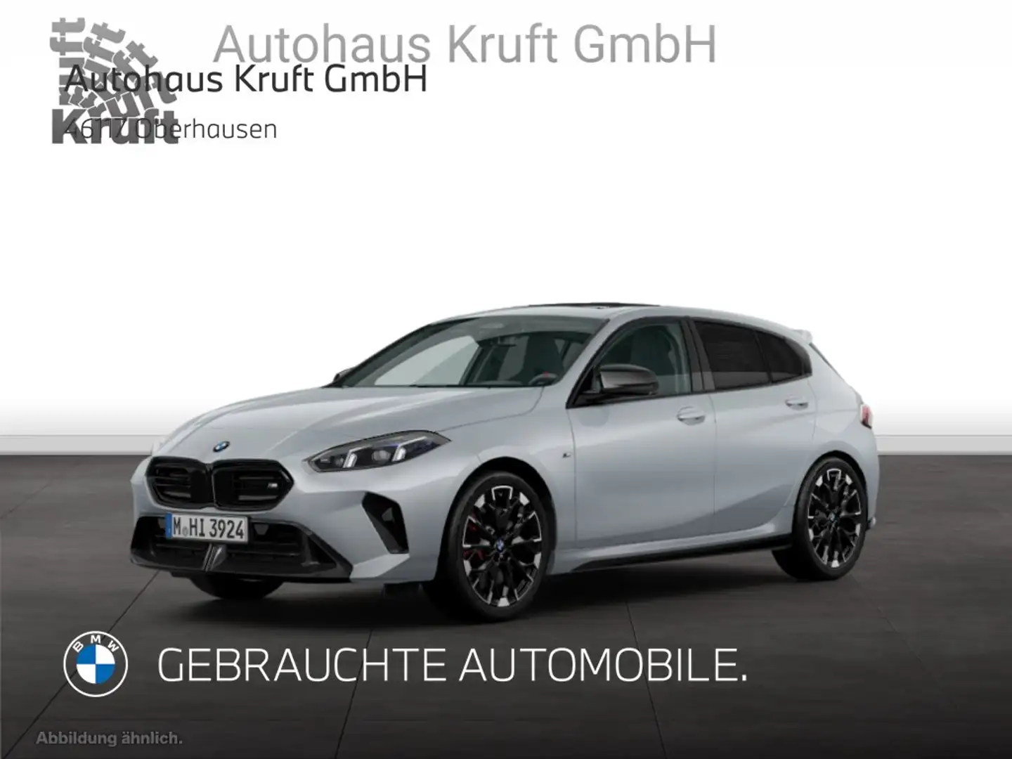 BMW 135 M135 xDrive M SPORT PRO+PANO+ICONIC GLOW+ESITZE+KA Grau - 2