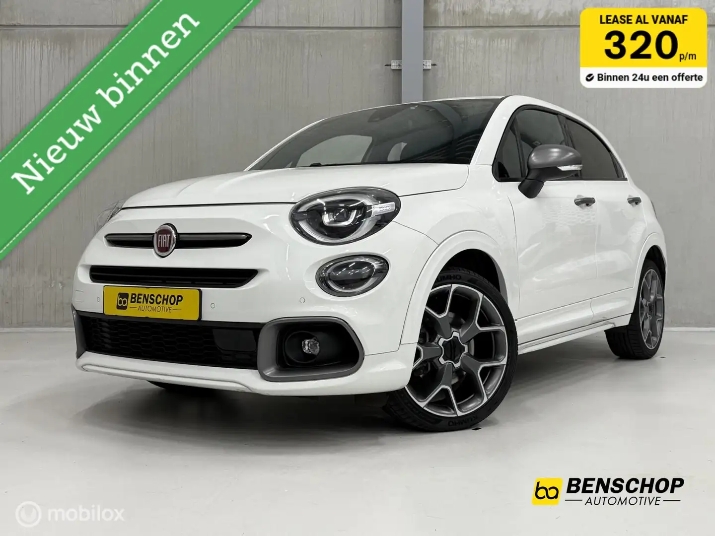 Fiat 500X 1.3 GSE Sport Navi Carplay Camera LED Cruise ACC Bianco - 1