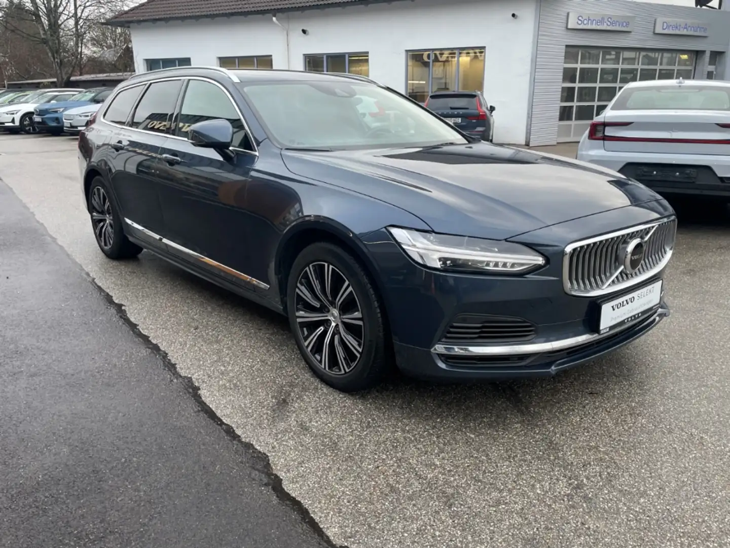 Volvo V90 T6 AWD Recharge Inscription Expressipn HUD, Stdhz, Azul - 2