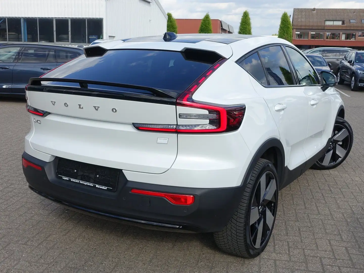 Volvo C40 Recharge Plus Extended Range/Kamera/BLIS Weiß - 2