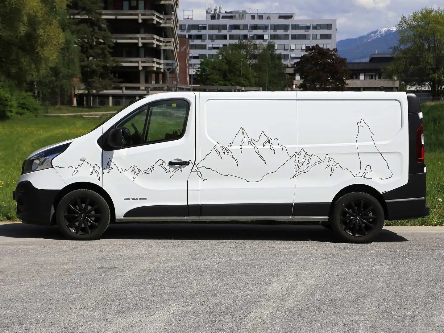 Renault Trafic 1.6 dCi L2H1 mit Innenausbau Weiß - 2