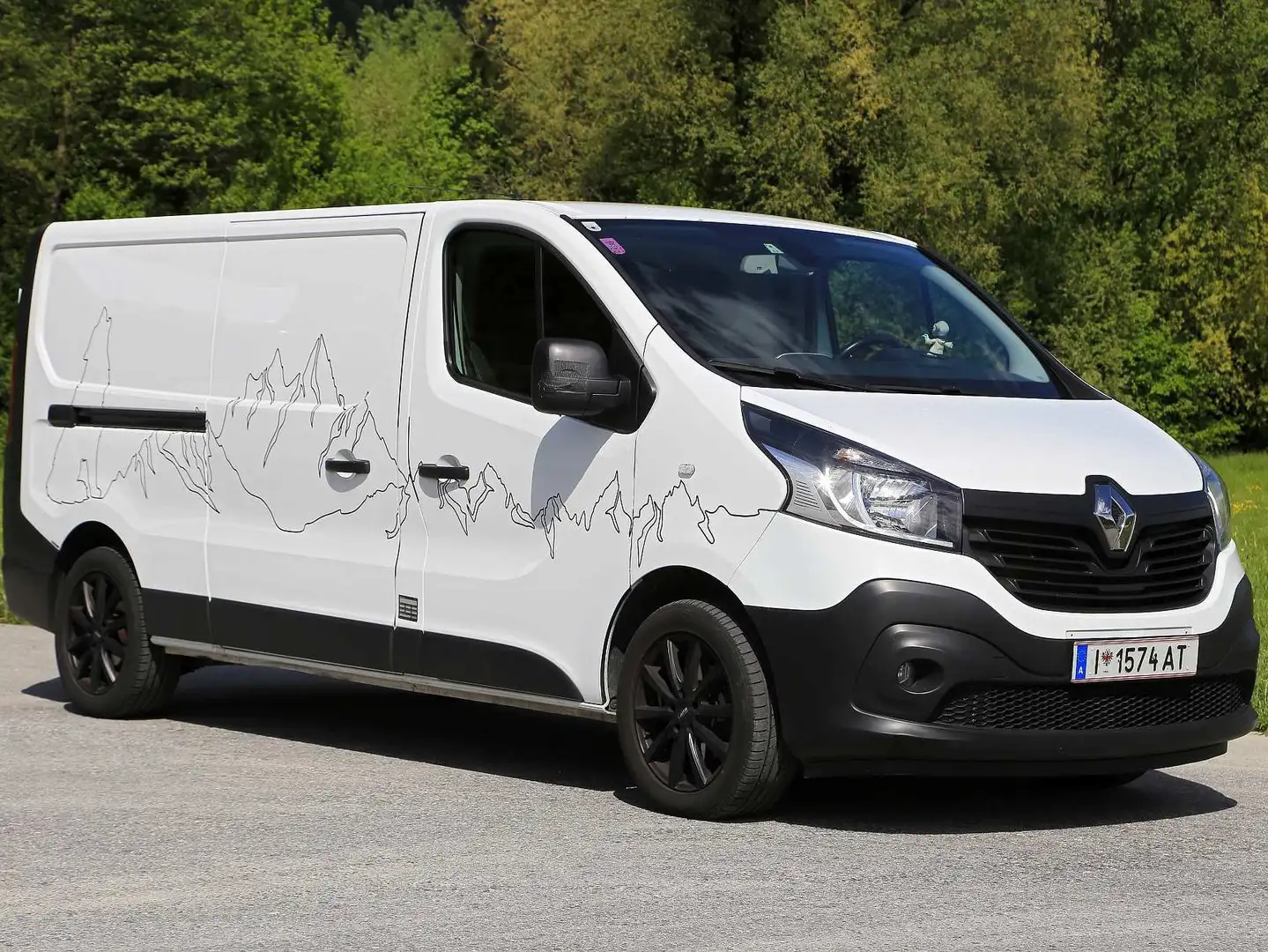 Renault Trafic 1.6 dCi L2H1 mit Innenausbau Weiß - 1
