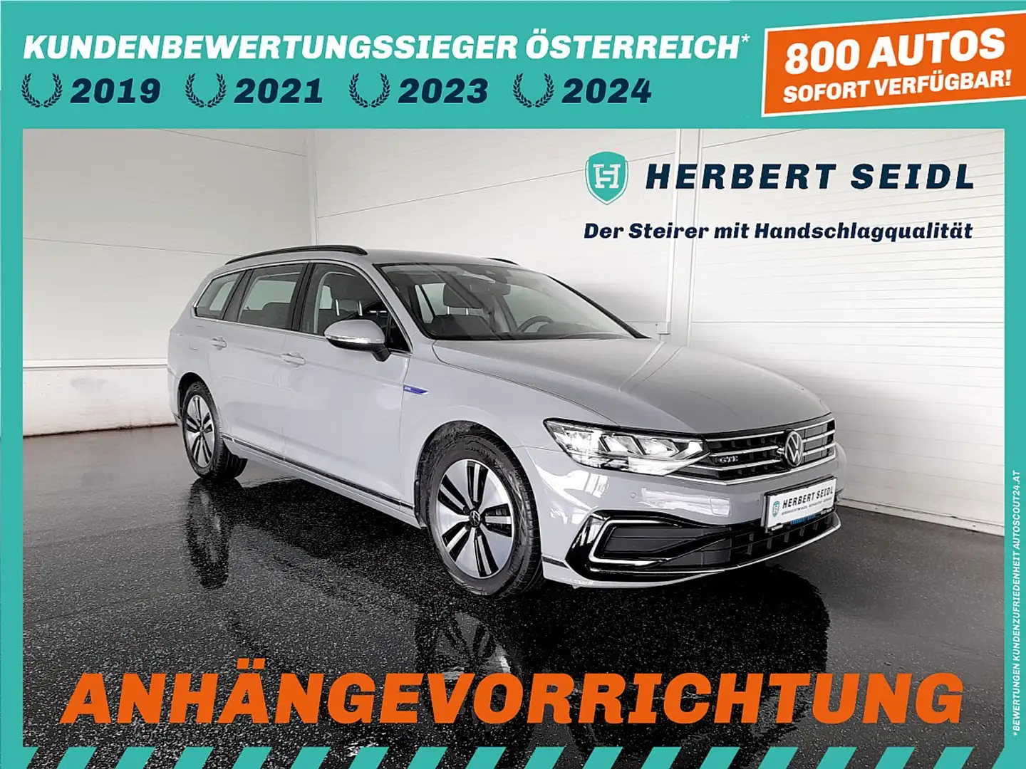 Volkswagen Passat Variant GTE PHEV DSG *LED / NAVI / AHV & KAMERA / ACC /... Grau - 1