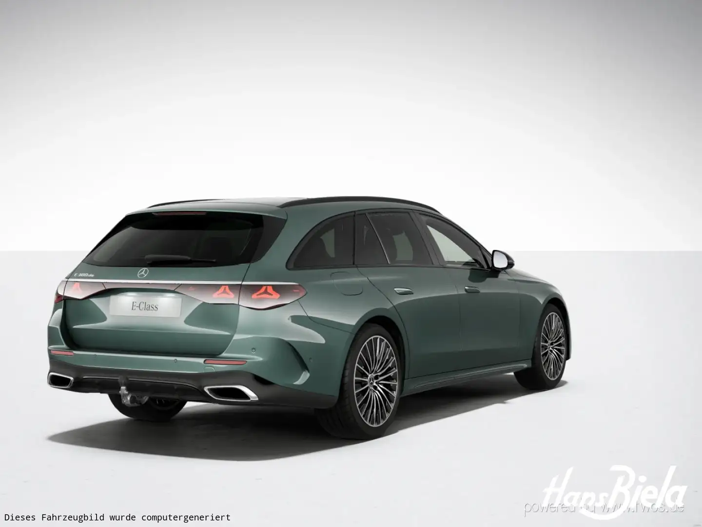 Mercedes-Benz E 300 E 300 de T AMG/Prem/Night/20"/Pano/Super/DigLi Silber - 2