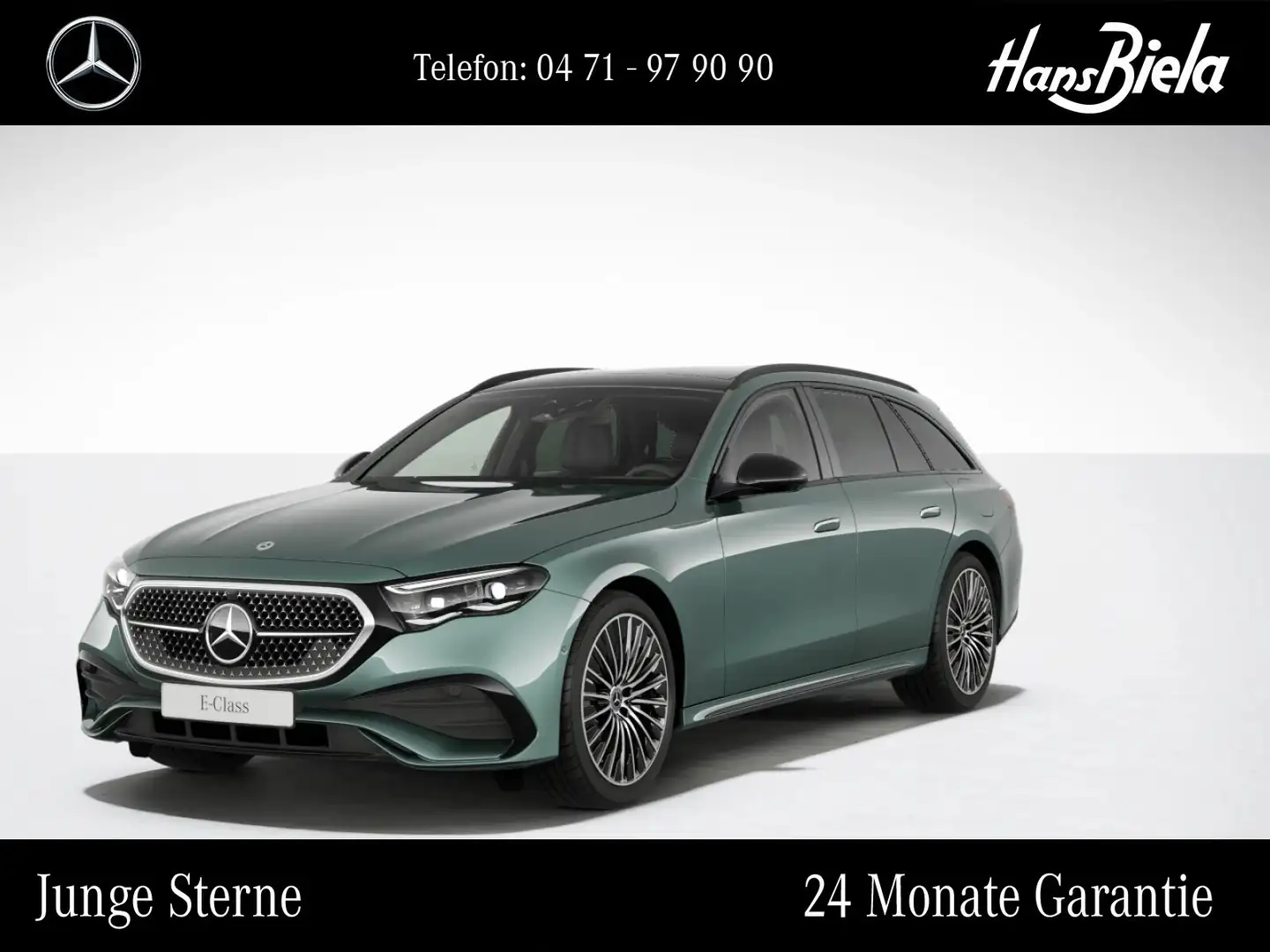 Mercedes-Benz E 300 E 300 de T AMG/Prem/Night/20"/Pano/Super/DigLi Silber - 1