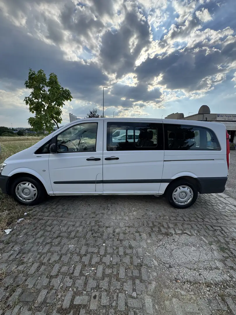 Mercedes-Benz Vito 113cdi - extra long 9 posti 2 sportelli Bianco - 2