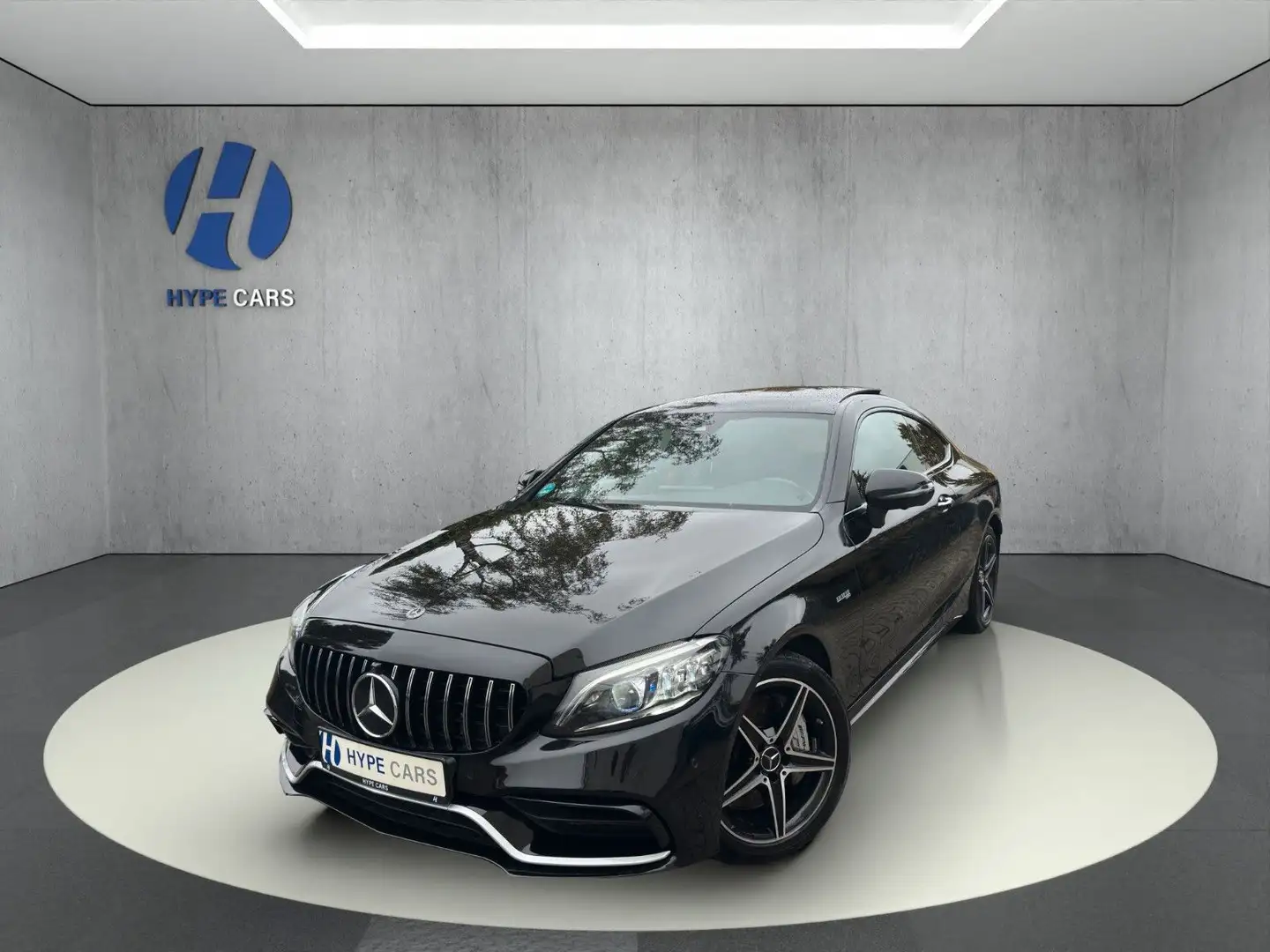 Mercedes-Benz C 43 AMG 4M 360° Burmester Wide AGA Pano DTR Noir - 1
