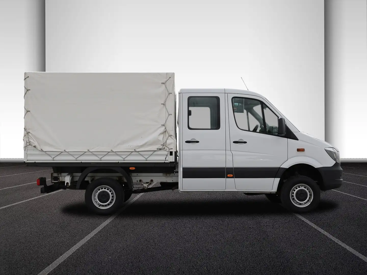 Mercedes-Benz Sprinter 316CDI DOKA,Allrad,Klima Blanc - 2