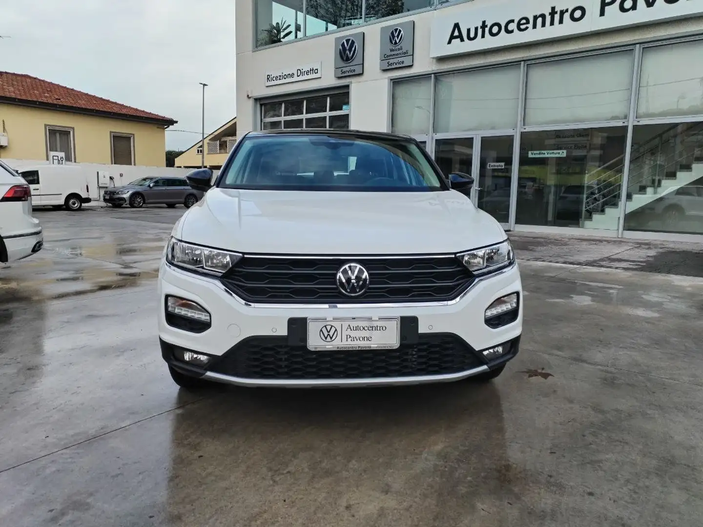 Volkswagen T-Roc 1.0 tsi Style 110cv -Tech Pack-Climatronic-Kamera- Weiß - 2