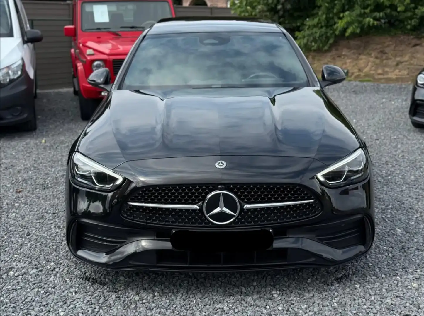 Mercedes-Benz C 180 9G-TRONIC AMG Line Full Option (AMG+Nacht Pack) Noir - 2