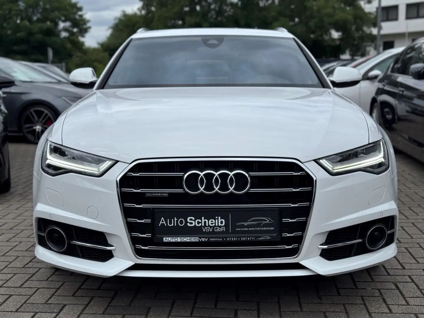 Audi A6 Avant 3.0 TDI quattro*S-line*ACC*MATRIX*Kamer Weiß - 2