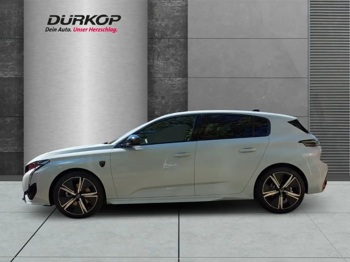 Peugeot 308 GT Hybrid 6-AT Surrounding-Plus Premium-Paket AHK- Blanc - 2
