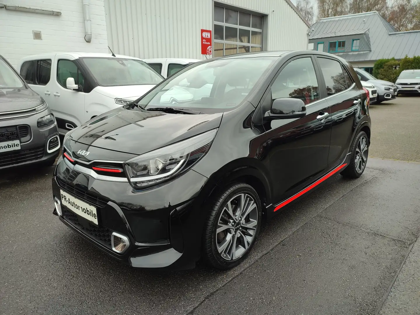 Kia Picanto Picanto 1.2 Aut. GT Line Leder/Navi+Cam Noir - 1