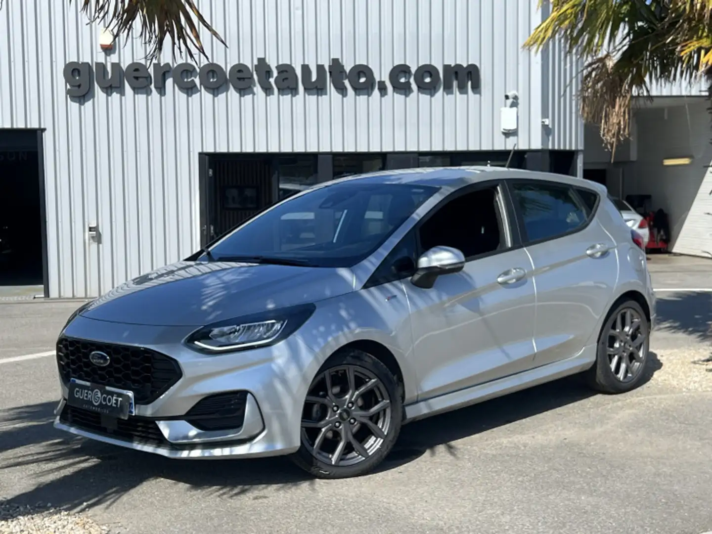 Ford Fiesta 1.0 FLEXIFUEL 95CH ST-LINE 5P Gris - 1