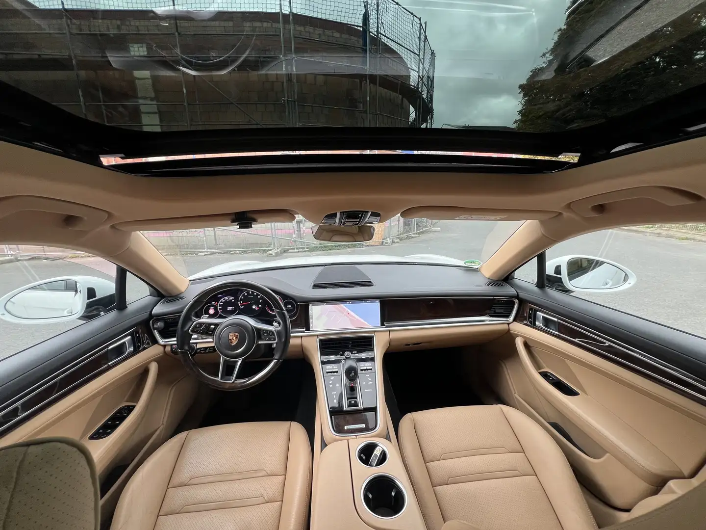 Porsche Panamera 4 Panorama 360Kamera Scheckh Porsche Deutsche Auto Weiß - 2