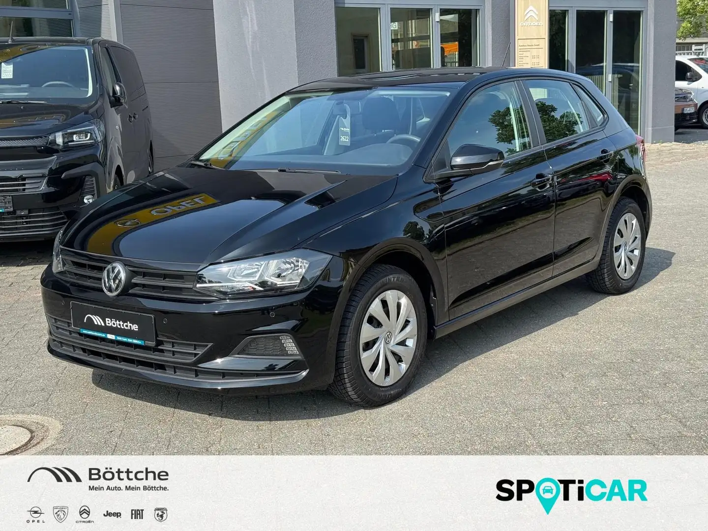 Volkswagen Polo VI 1.0 Trendline - KLIMA/SHZ/PDC Schwarz - 1