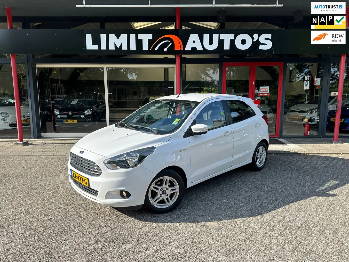 Ford Ka/Ka+ 1.2 Trend Ultimate Airco/El.ramen/Pdc/Lmv/5drs/Nap Bianco - 1
