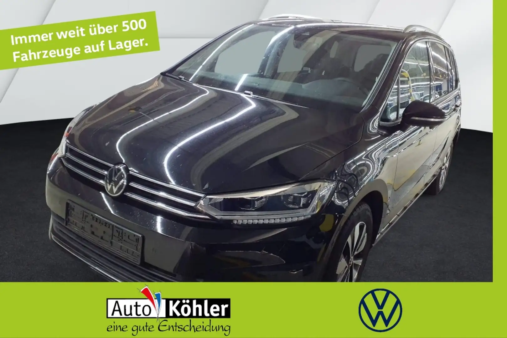 Volkswagen Touran GOAL TSI DSG CarPlay/Black/AHK/Virt/ACC Schwarz - 1