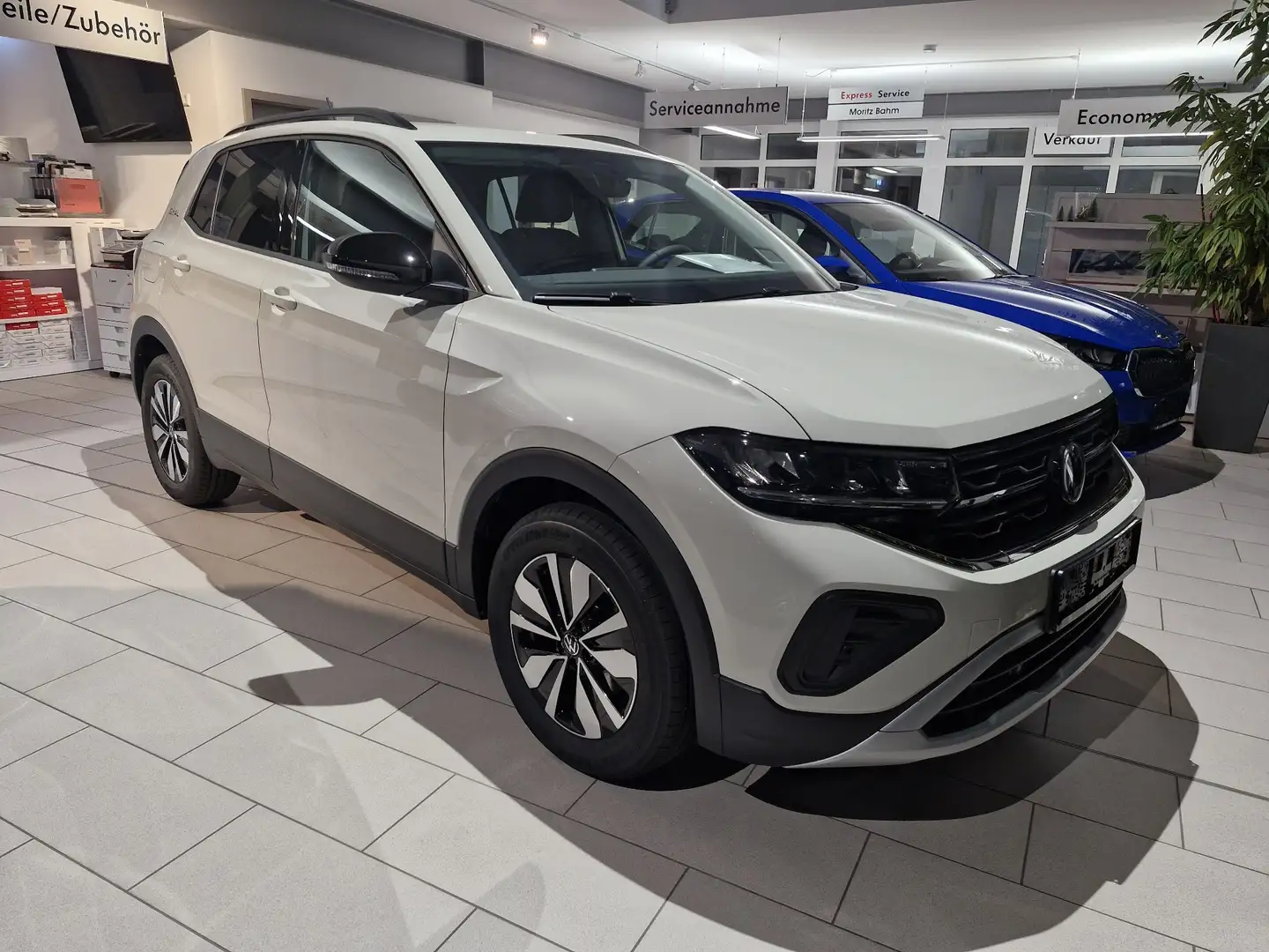 Volkswagen T-Cross 1.0 TSI GOAL DSG, ACC, RFK Grau - 1