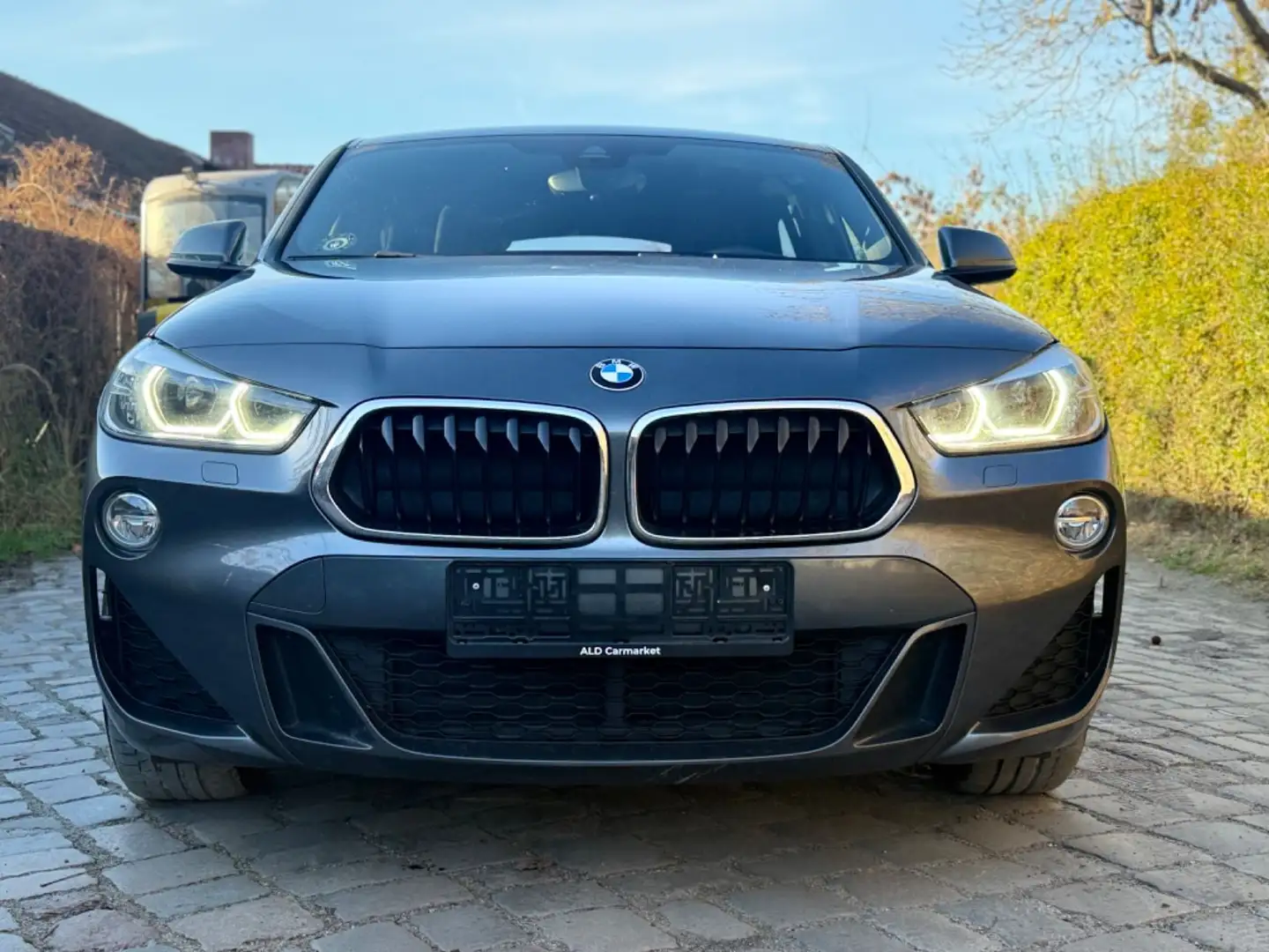 BMW X2 sDrive 18 d M Sport*1ERH&LED&ALCANTARA&PANO* Grau - 2