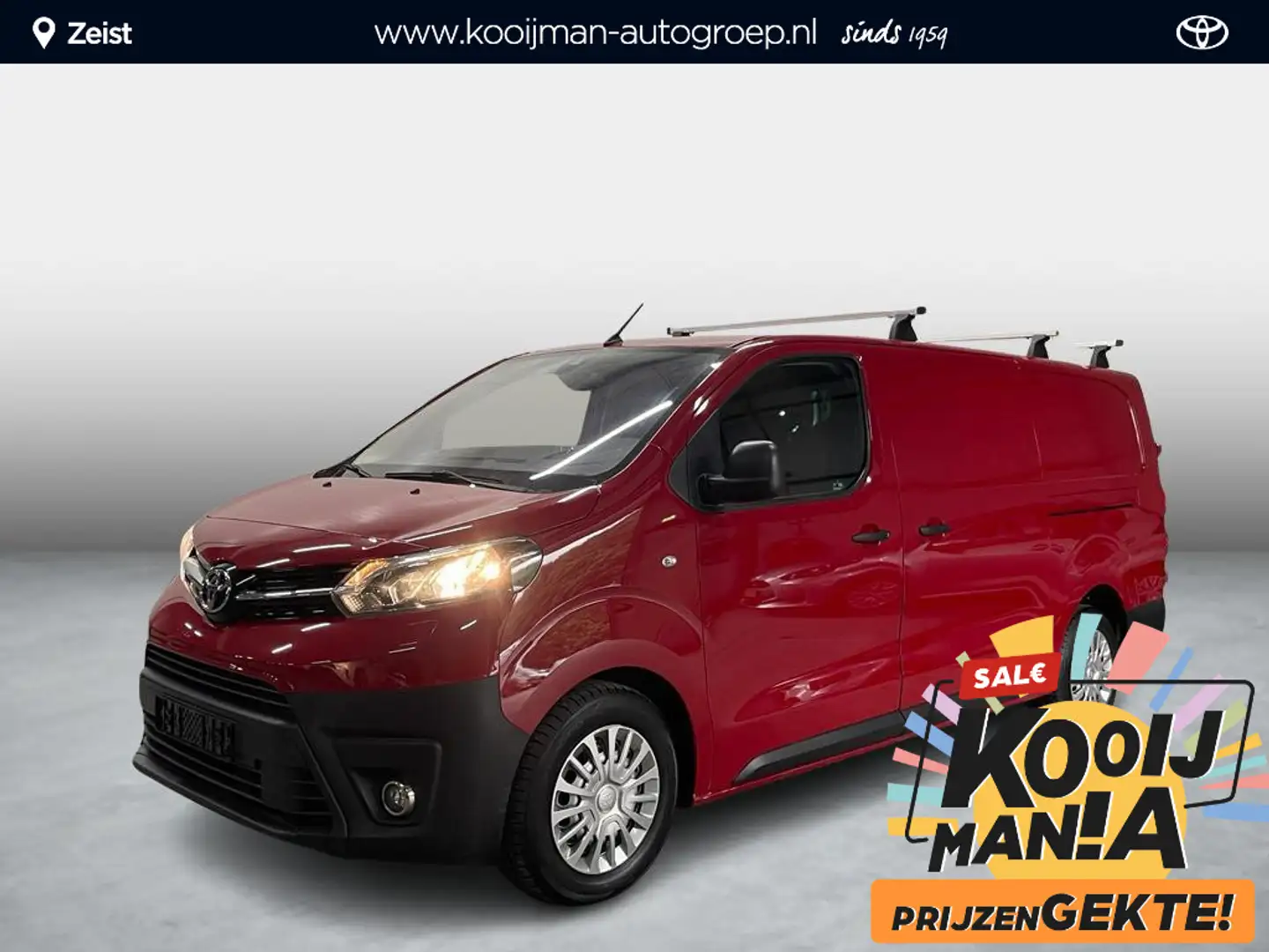 Toyota Proace Long Worker 2.0 D-4D Professional Long | MARGE Voe Red - 1