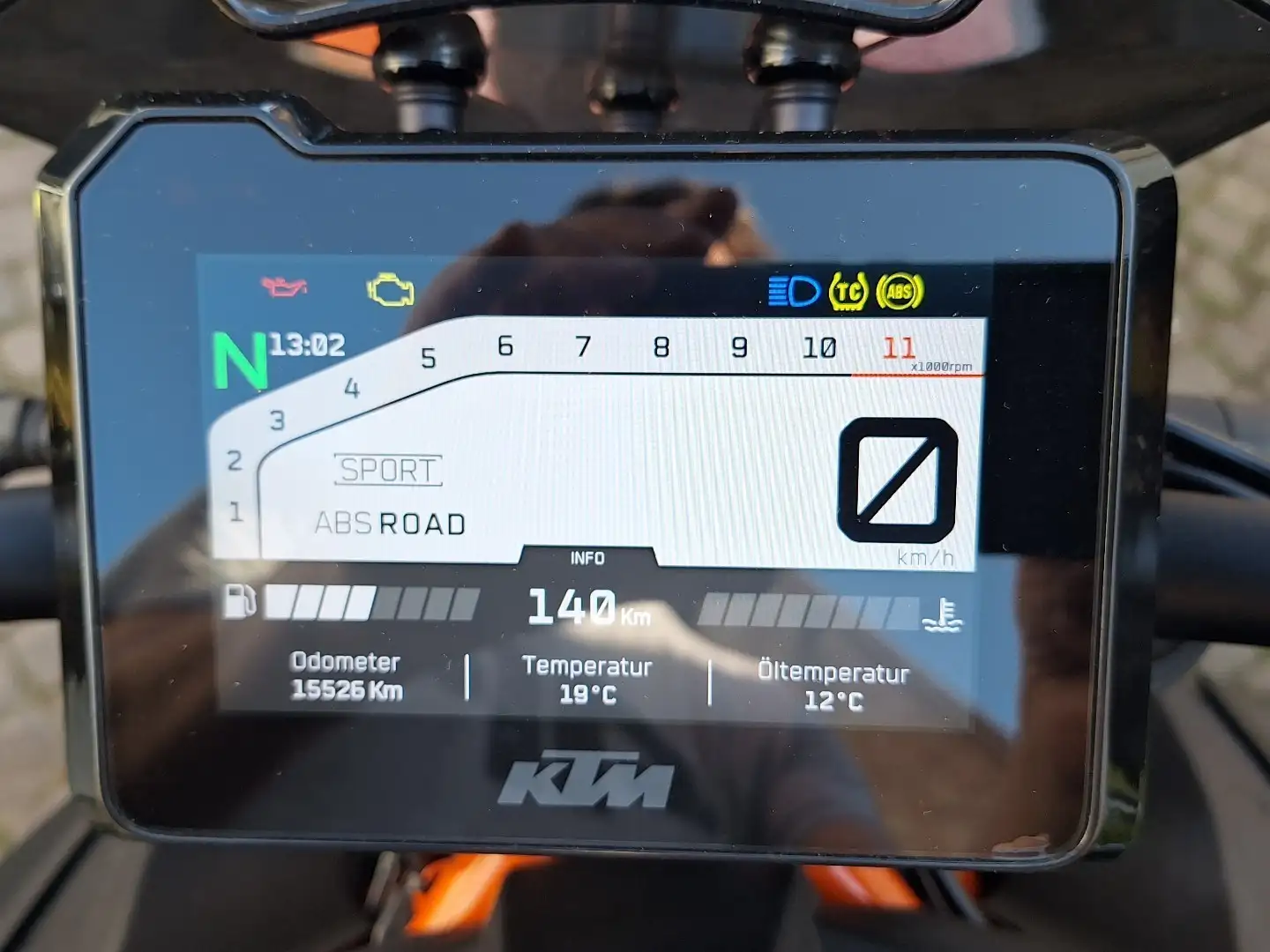 KTM 1290 Super Duke R Negro - 2