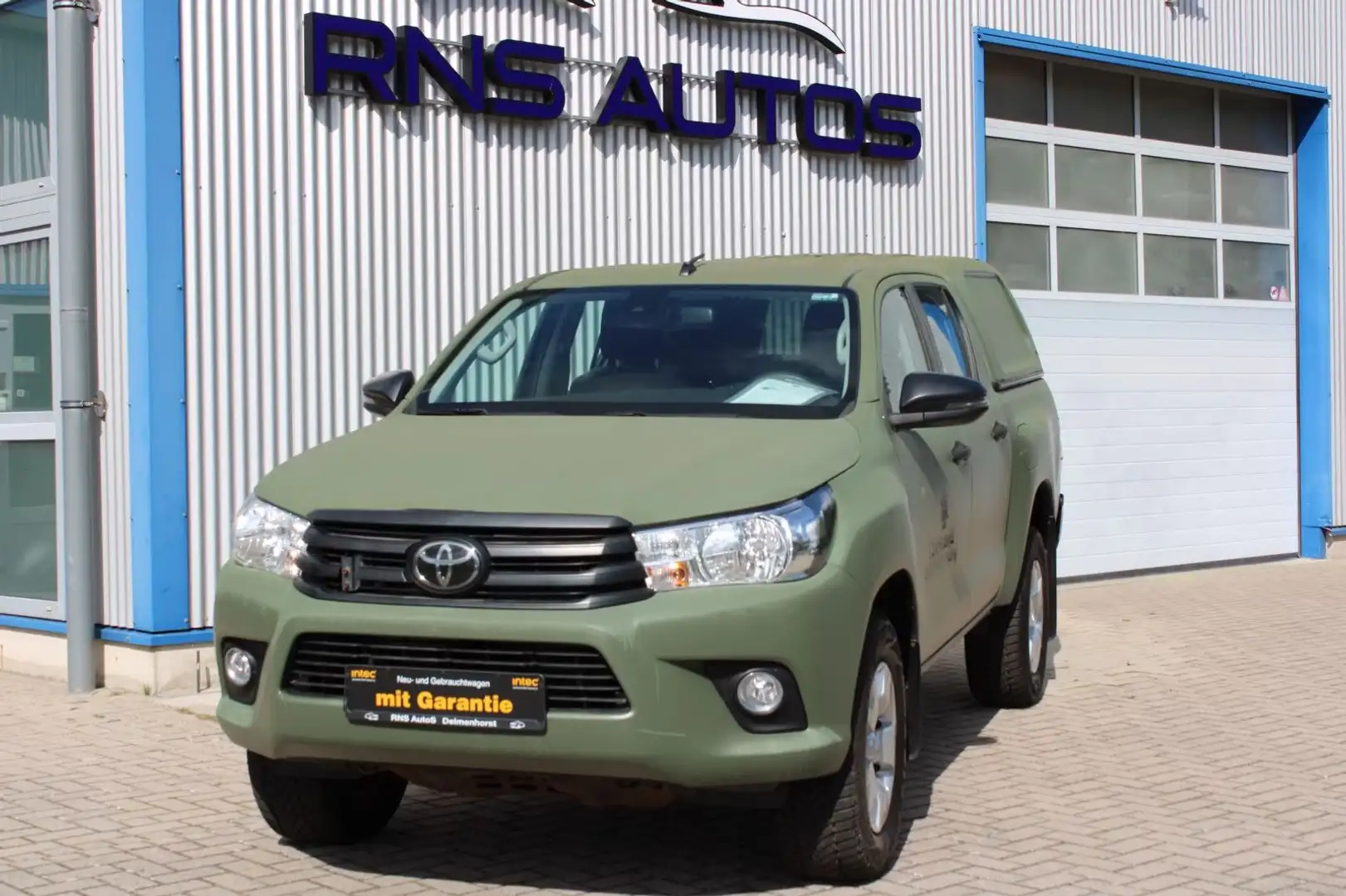 Toyota Hilux 2.4D-4D Double Cab DUTY,4x4/Hardtop// Grün - 1
