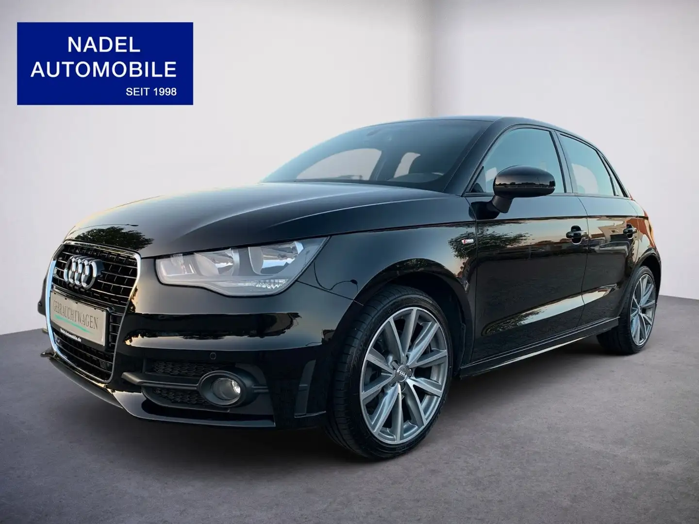Audi A1 Sportback S-Line/S-Tronic/Navi/Klima/SHZ Schwarz - 1