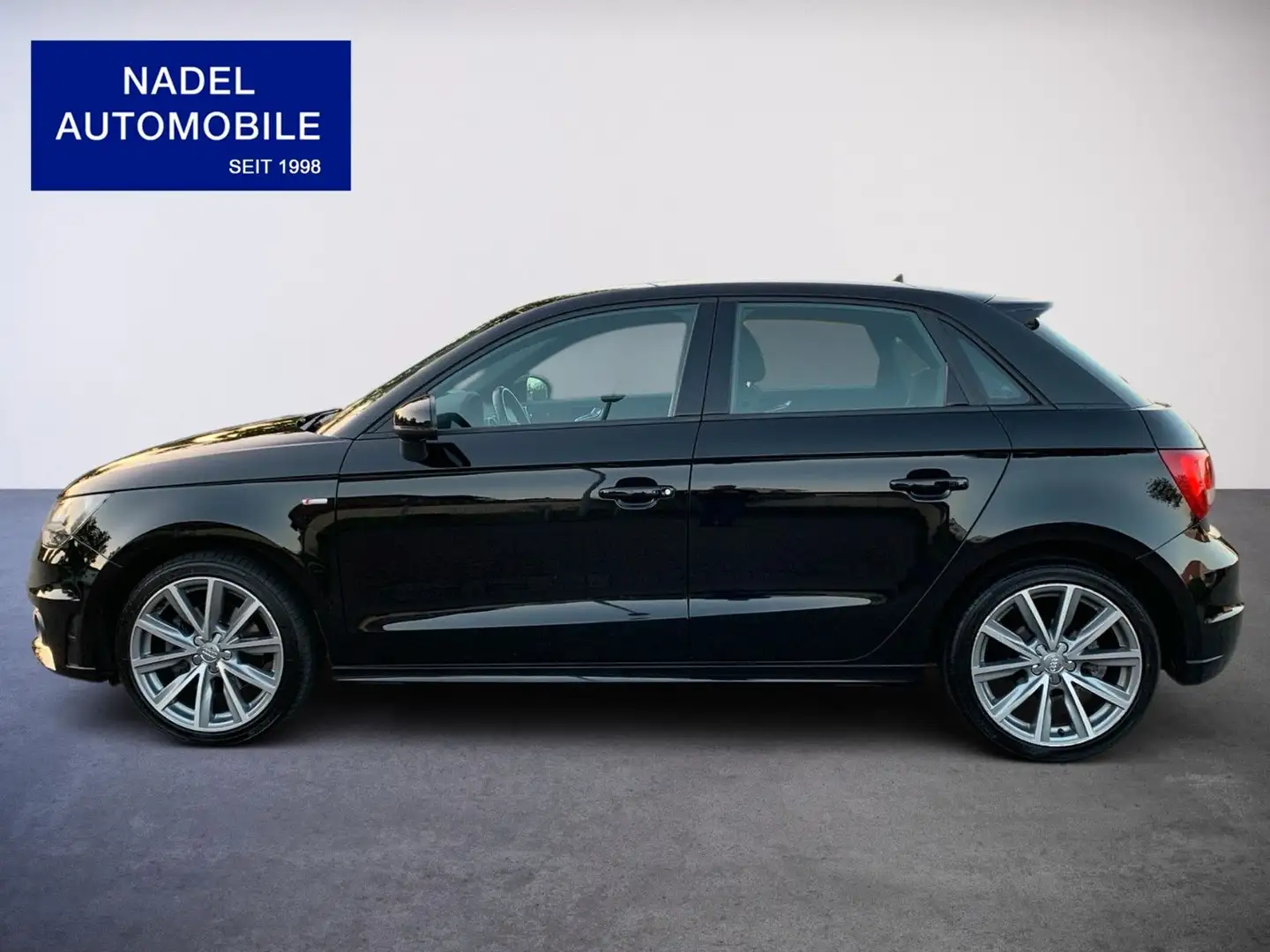 Audi A1 Sportback S-Line/S-Tronic/Navi/Klima/SHZ Schwarz - 2