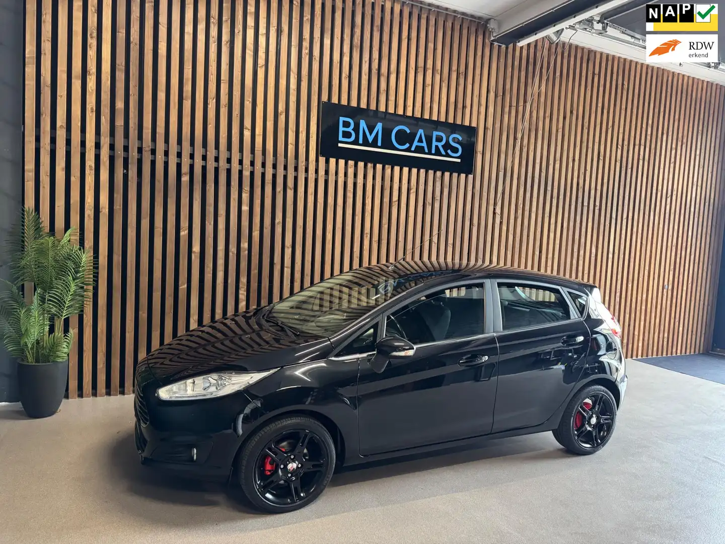 Ford Fiesta 1.0 EcoBoost Titanium Clima,Cruise Control, PDC Zwart - 1