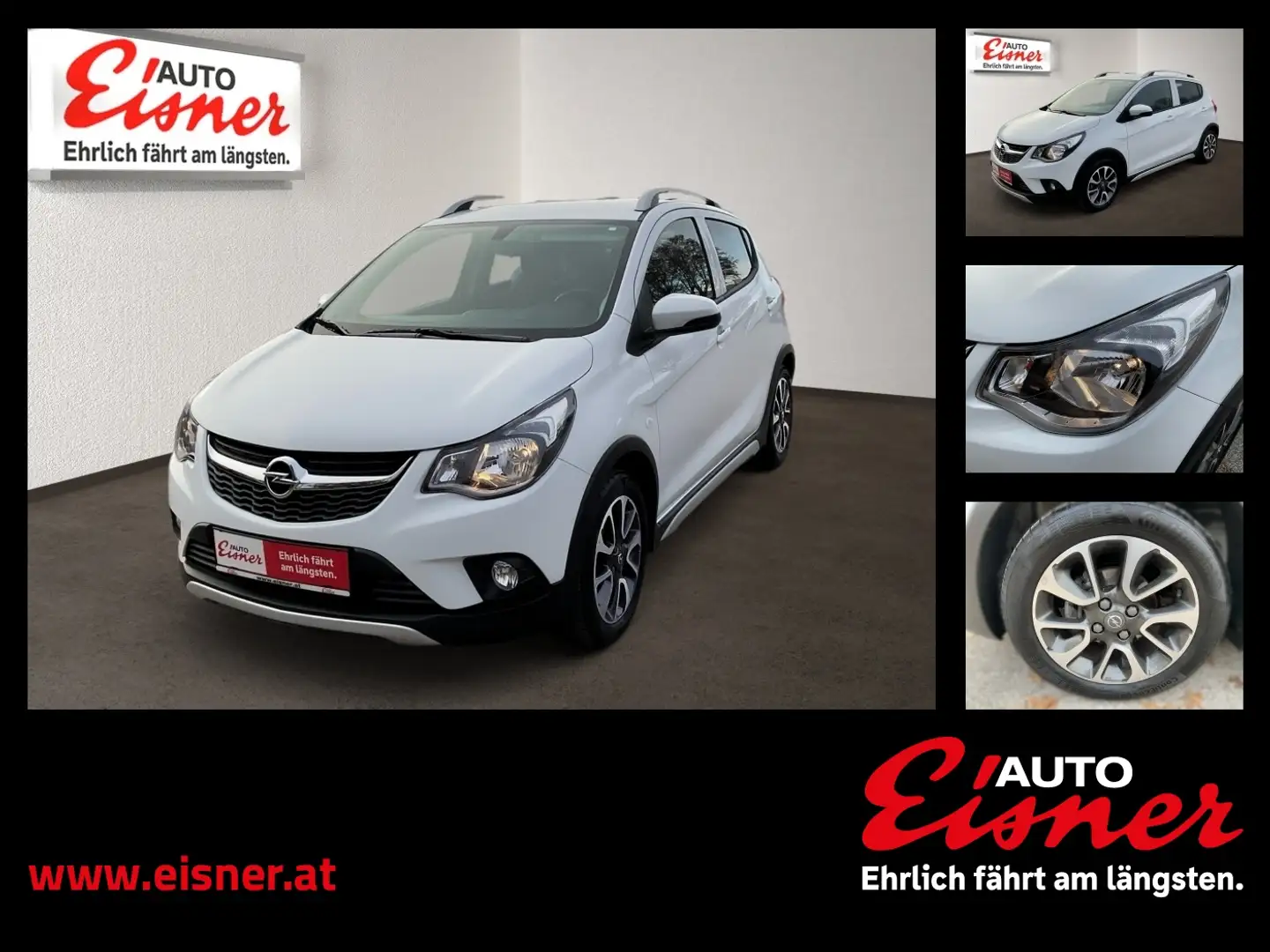 Opel Karl 1.0 ECOTEC ROCKS START/ST Bianco - 1