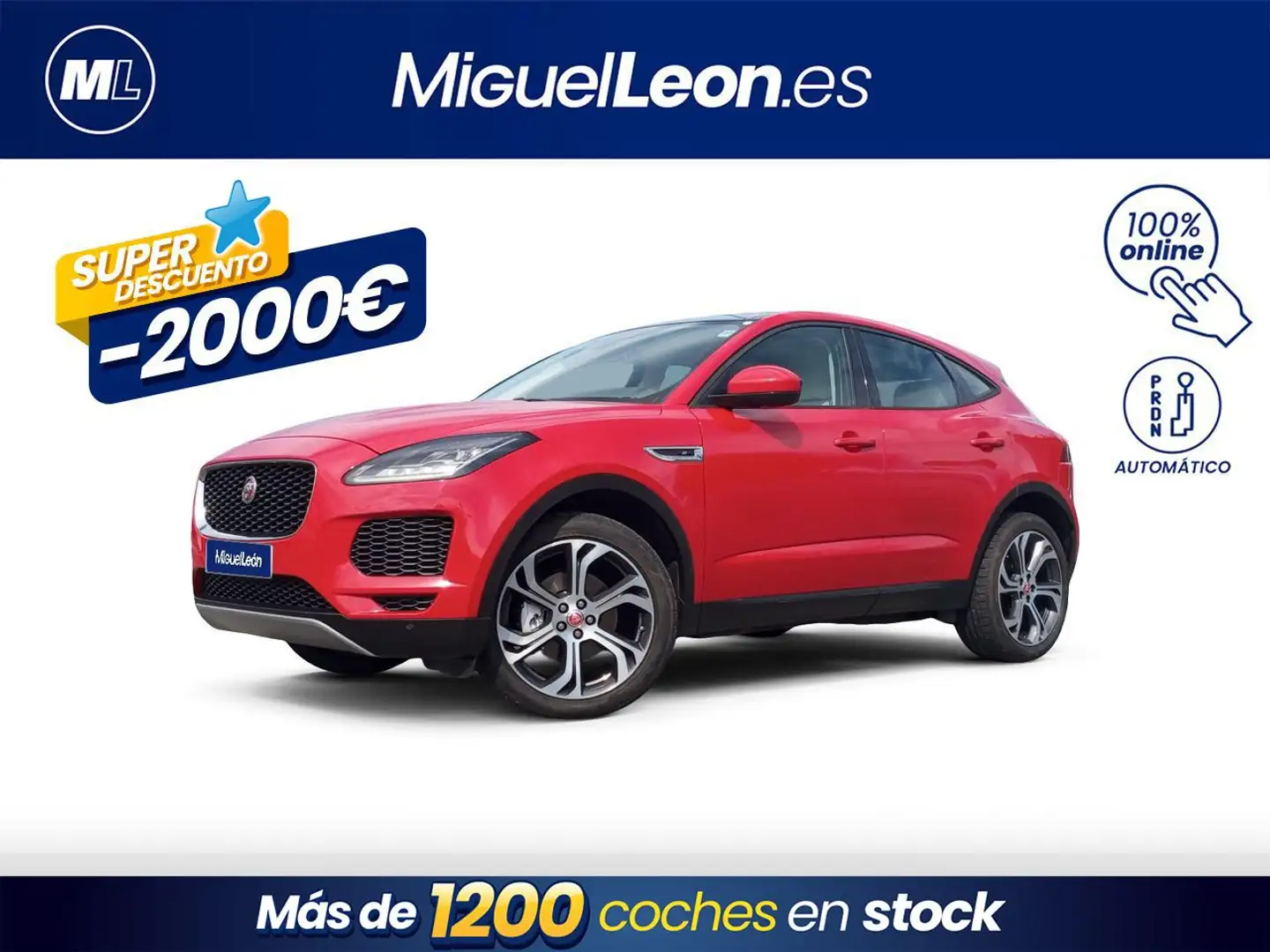 Jaguar E-Pace 2.0D 132kW S 4WD Auto Rojo - 1