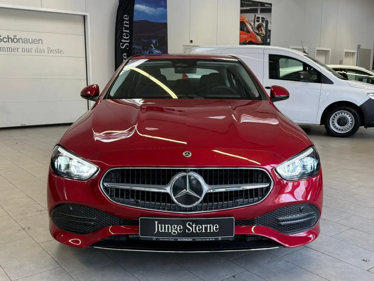 Mercedes-Benz C 200 Avantgarde CARPLAY+360°+LED+TOTW+AMBIENTE Rot - 2