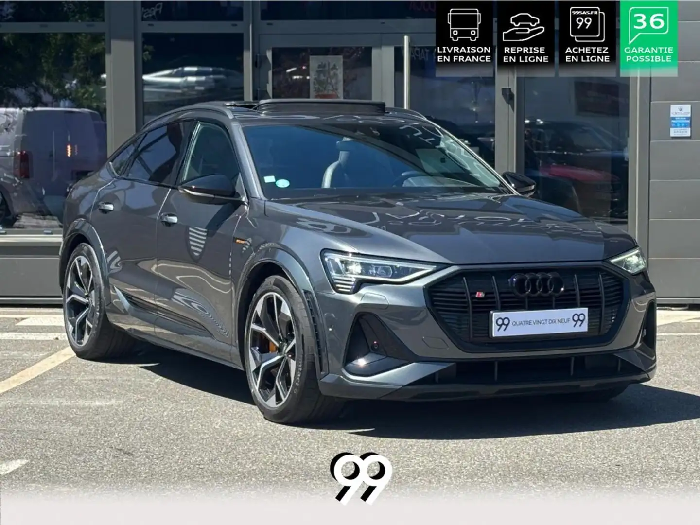 Audi e-tron Sportback e-Quattro Sport - 503 SPORTBACK S extend Gris - 2