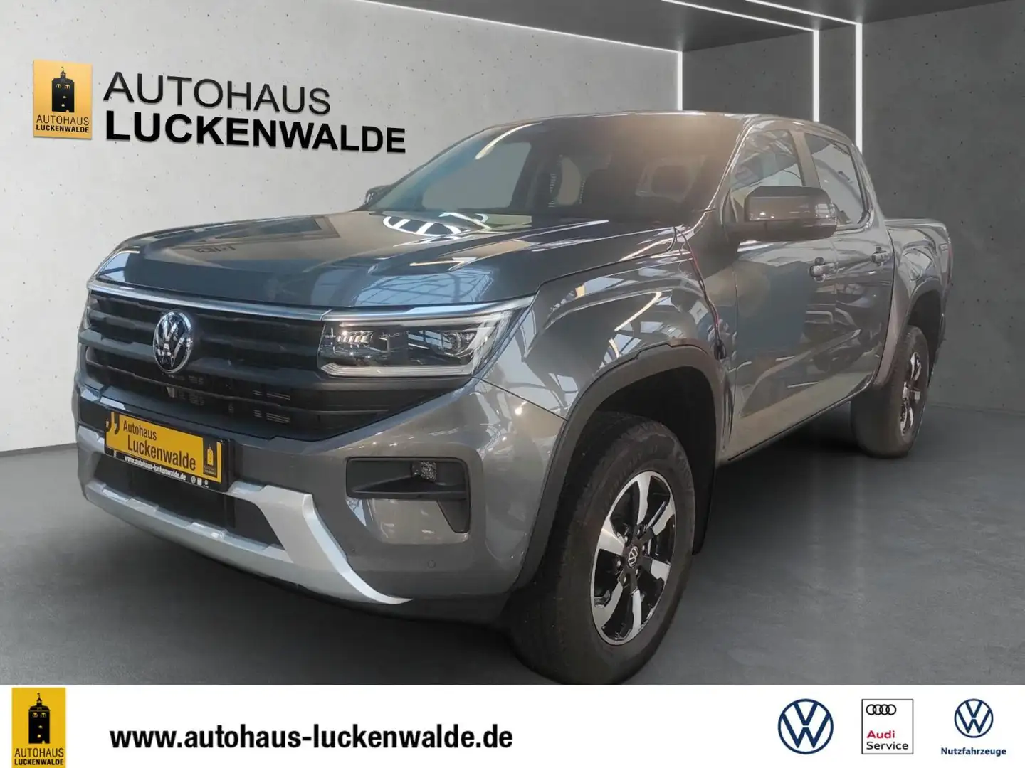 Volkswagen Amarok DC 2.0 TDI 4M Life Aut. *IQ-MATRIX*AHK* Grau - 2