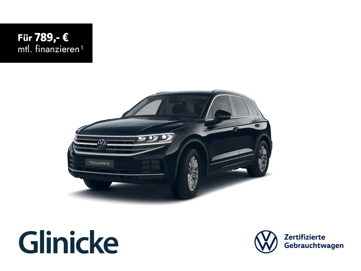 Volkswagen Touareg 3.0 TDI 4Motion Elegance Navi AHK Luftf. Schwarz - 1