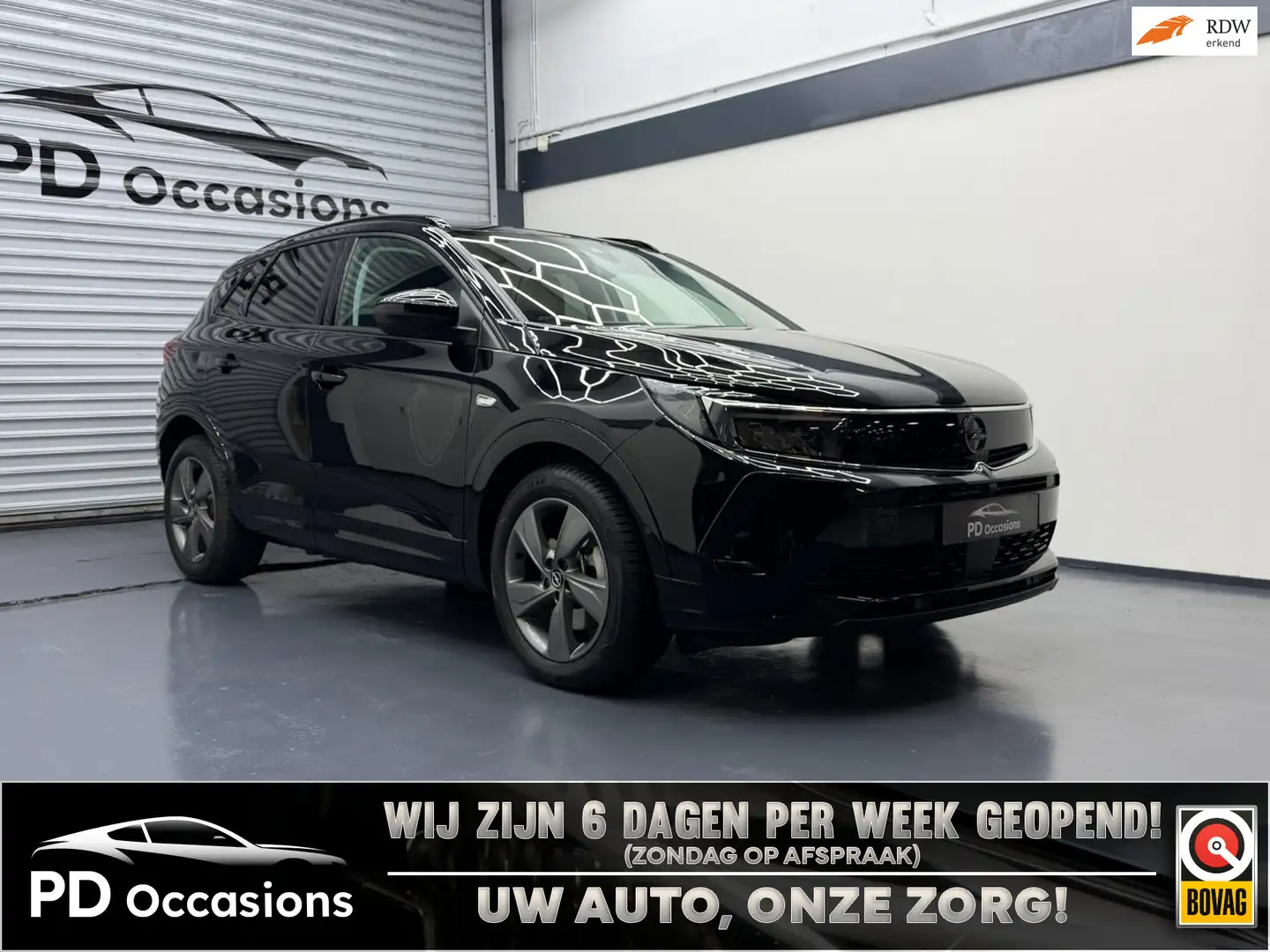 Opel Grandland 1.6 Turbo Plug-In Hybrid Ultimate 225PK - (360) Ca Noir - 1