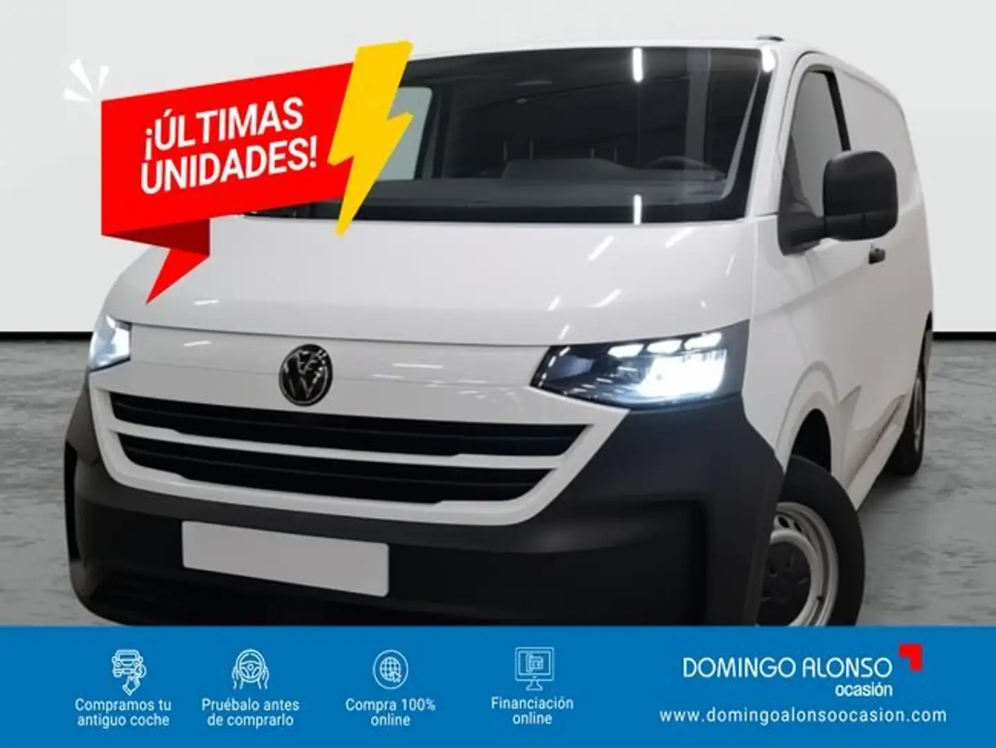 Volkswagen Transporter Furgón BEV Ch. Medio 100 kW (136 CV) Blanco - 1