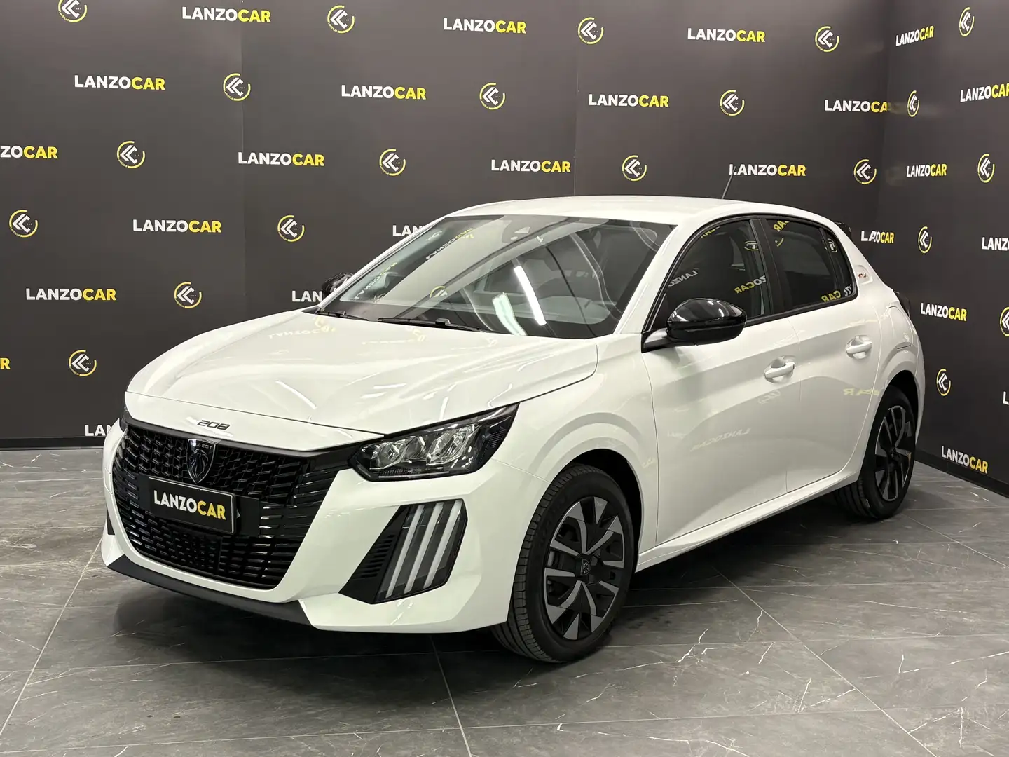 Peugeot 208 1.2 HYBRID*STYLE*110CV*AUTOMATICA* White - 1