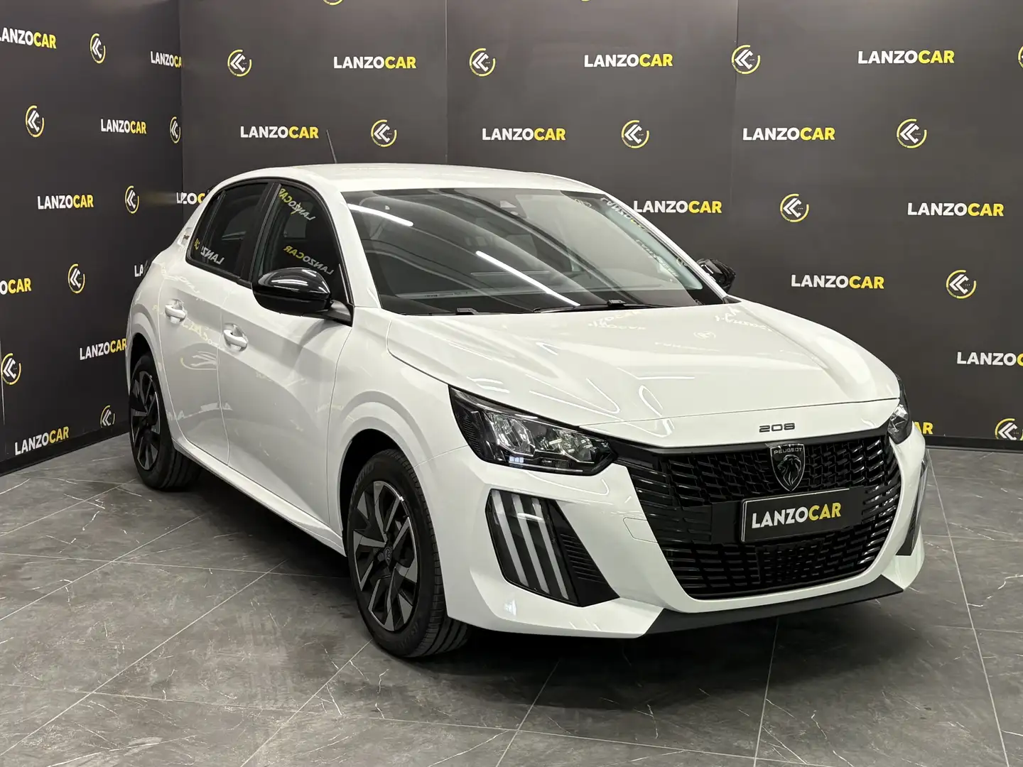 Peugeot 208 1.2 HYBRID*STYLE*110CV*AUTOMATICA* White - 2