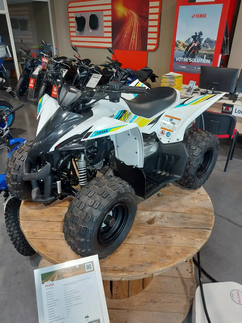 Yamaha YFZ 50 Alb - 2