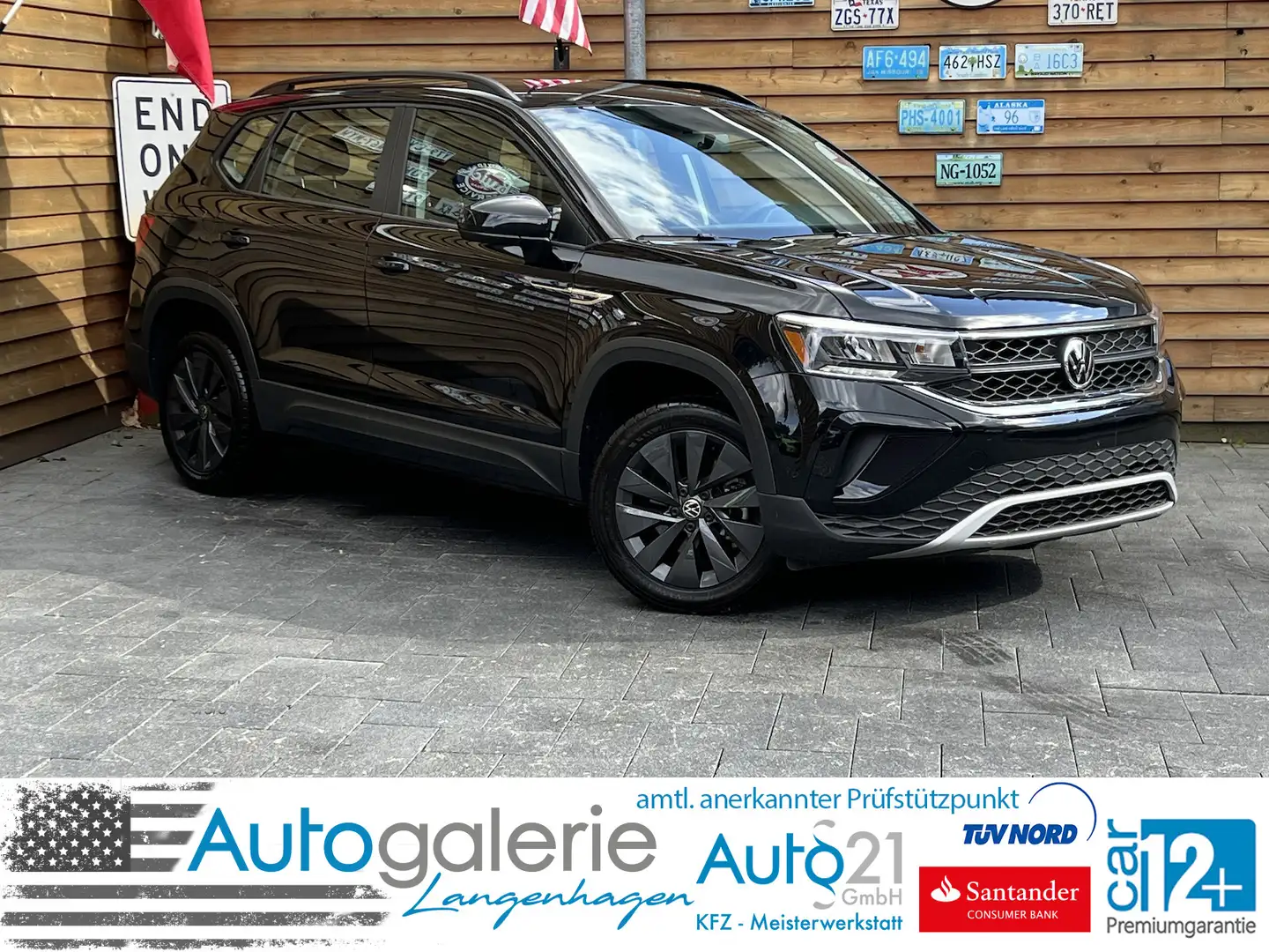 Volkswagen Taos 1.5 TSI DSG 4x4 CarPlay Kamera LED Schwarz - 1