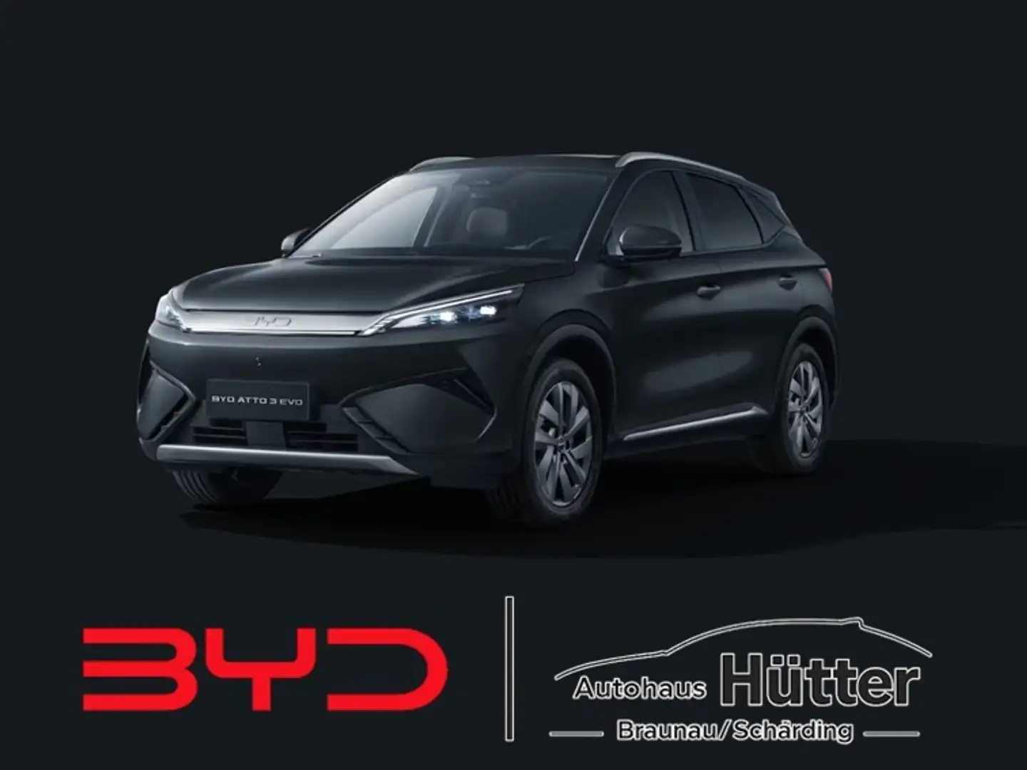 BYD Atto 3 Atto3 Evo 74,8 kWh Excellence Österreich Paket AWD Schwarz - 1