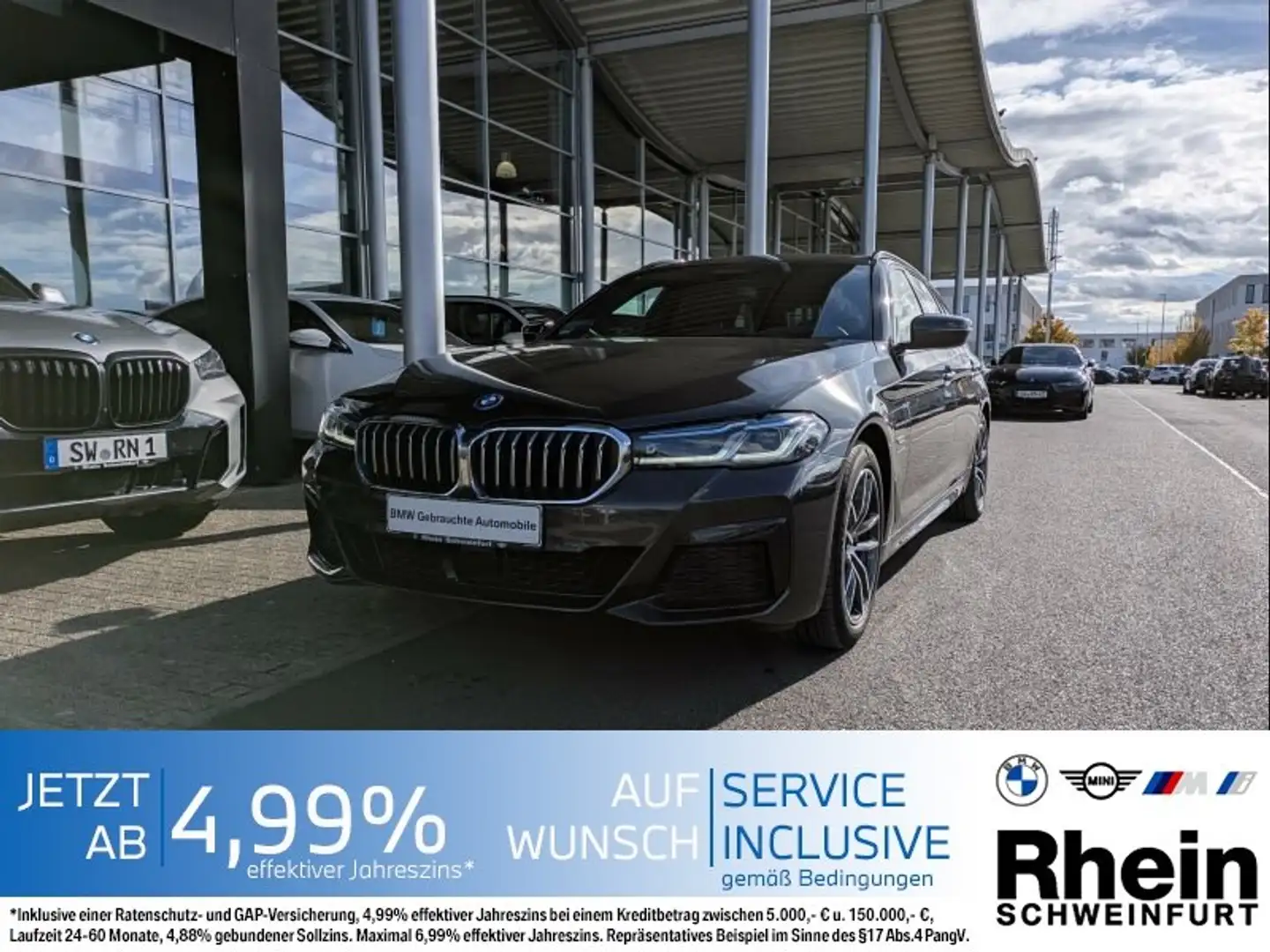 BMW 530 e xDrive Tour. M Sport Laser. AHK. HeadUp. Grau - 1
