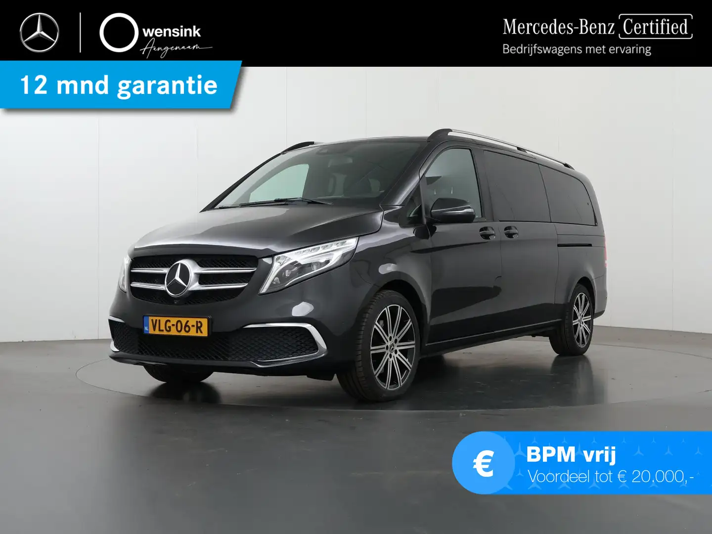 Mercedes-Benz V 300 300d | XL L3 | DC | AVANTGARDE | 360° CAMERA | BUR Gris - 1