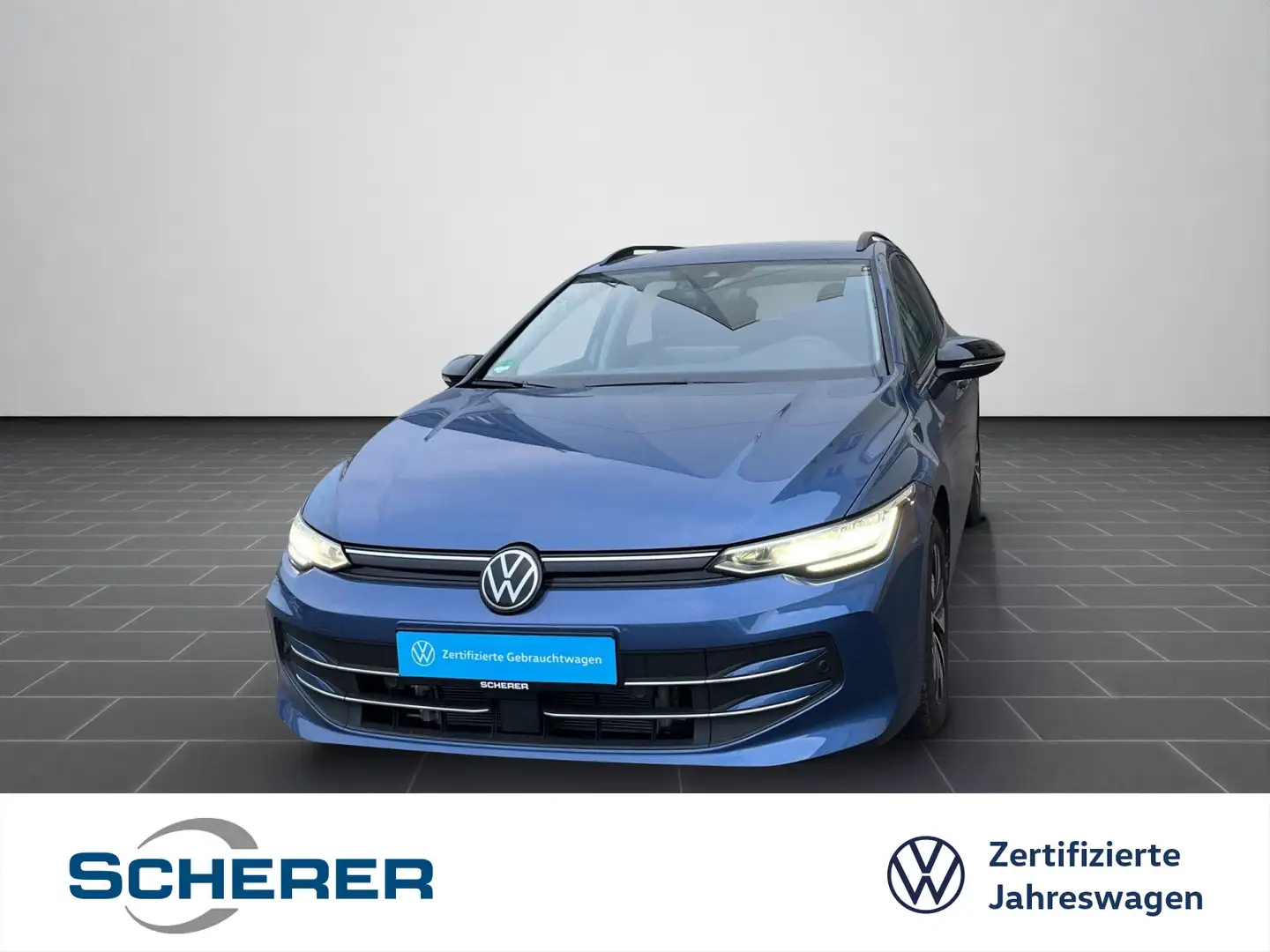 Volkswagen Golf VIII Variant GOAL 1,5 l TSI LED ACC SHZ APP Blau - 1