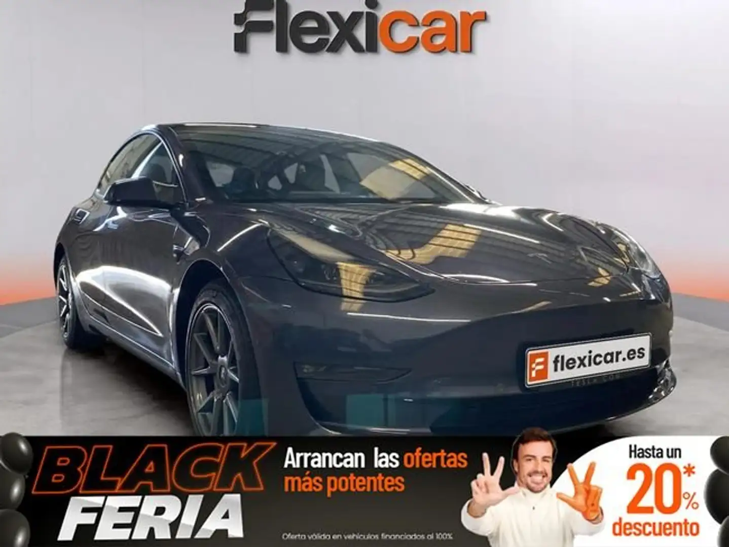 Tesla Model 3 Gran Autonomía AWD Gris - 1