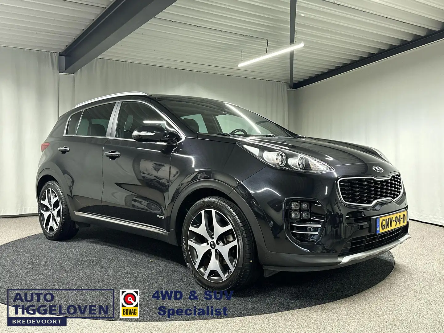 Kia Sportage 1.6 T-GDI 4WD GT-Line Automaat Noir - 1