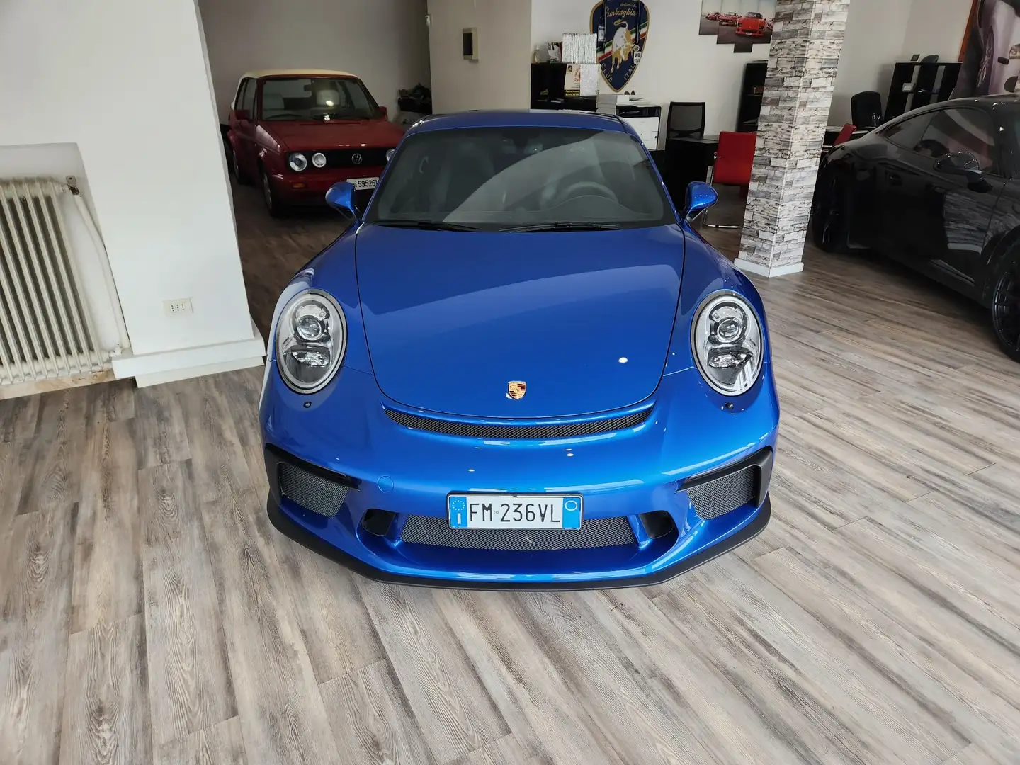 Porsche 991 4.0 gt3 approved sollevatore Bleu - 2