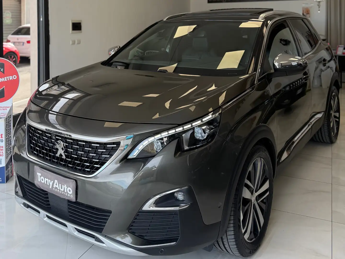 Peugeot 3008 2.0 bluehdi GT,TETTO APRIBILE,VIRTUAL COCK.TELECAM Szürke - 2